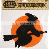 Happy Halloween Witch Felt Decoration thumbnail-1