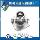 Made in Taiwan Standard Heavy Duty Three or Four Prong Tee Nuts With Internal Thread thumbnail-2