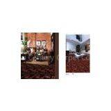Hotel Carpet Brown With Floral Pattern , Solutia Material Carpet thumbnail-1