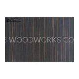 Ebony Engineered Wood Veneer , E.V. Ebony Veneer For Plywood