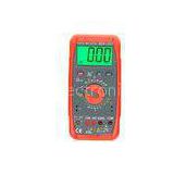 Portable commercial electronic digital multimeter with LCD screen