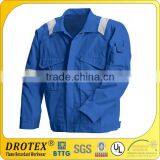 Safety Jacket EN 61482 100% Cotton Reflective Striped FR Jacket thumbnail-2
