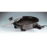 1500W Hot Sale Multifunction Round Electric Pizza Pan 32cm*4cm thumbnail-2