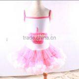 2015Wholesale Fluffy Chiffon Baby Pettiskirt For Infants Holiday Party Wear Pettiskirt Newborn Girls Ruffle Pettiskirt thumbnail-1