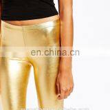 Fashion Bling Girls Sexy Tight Pants In Metallic Fabric thumbnail-4