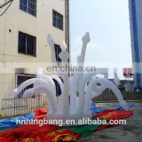 new design inflatable snake shape led balloon for decoration