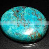 CUPRIC CHRYSOCOLLA/CHRYSOCOLLA GEMSTONE/CHRYSOCOLLA CABOCHON/NATURAL CHRYSOCOLLA STONE thumbnail-1