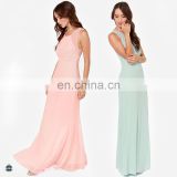 T-D629 Women Clothing Factory Full Length Long Dress Chiffon New Style