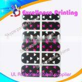 hot sale self adhesive populer nail polish sticker