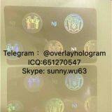 New Jersey ID Overlay Sticker NJ Overlay Hologram thumbnail-1