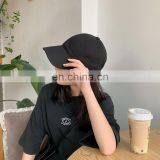 Wholesale Unisex Custom Logo Solid Color Blank Baseball Caps Sunscreen Sun Hat thumbnail-3