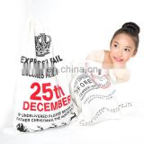 Bags 2019 Year Merry Christmas Gift New Large Canvas Merry Christmas Music Forest Stocking Gift Storage Bag Navidad Noel