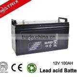 Top Quality Vrla Battery 12v 100ah for Solar Storage and Wind Turbine thumbnail-1