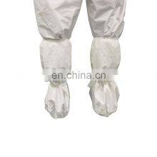 Disposable CE Anti static white lab  surgical protective isolation Shoe Boot Cover Medical PP for coverall use