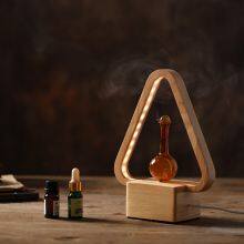 Triangle Essential Oil Aroma Diffuser With LED Table Lamp thumbnail-3