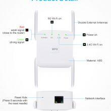 5 Ghz WiFi Repeater Wireless Wifi Extender 1200Mbps Wi-Fi Amplifier 802.11N Long Range Wi fi Signal Booster 2.4G Wifi Repiter thumbnail-2