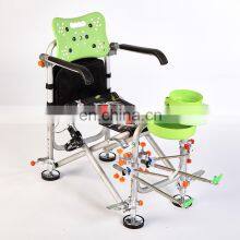 Hot Selling Multi Functional Fishing Chair Folding Fishing Chair Camping Outdoors Can Be Lifted Fishing Gear thumbnail-3