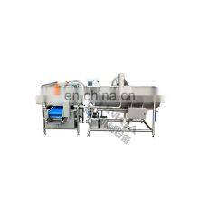 Industrial Fruit Vortex Washing Machine Leafy Precut Vegetable Processing Line Machine
