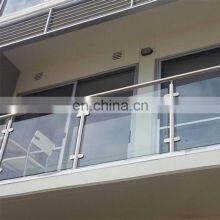 Used Balcony Outside Frameless Glass Aluminum Balustrade