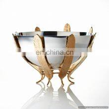Designer Metal Bowl thumbnail-1