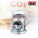 Stainless Steel and Glass Cups Coffee Sets 200ml thumbnail-2