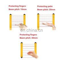 Safety Light Curtain Sensor With Controller 40mm Beam Pitch Punching Machine Safety Sensor 360mm 440mm 600mm Height thumbnail-3