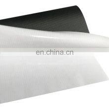 Outdoor Advertising 510gsm Black Back PVC Flex Banner Roll Material for Solvent Printing