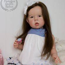 Factory Direct Sales Simulation Baby Reborn Doll 55cm Soft Sugar Gel Doll Custom Production of Various Sizes of Dolls thumbnail-4
