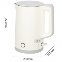 Double layer anti scalding 304 stainless steel automatic power off kettle
