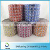 12cm/24rows Fancy Rhinestone Flower Plastic Rhinestone Banding