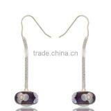 Cheap Murano Lampwork Glass Bead Dangling Earring Made in Shenzhen thumbnail-6