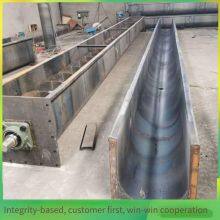 Large-angle Stainless Steel Screw Feeder, Round-tube Feeder for Rice Husks, 219-tube U-shaped Screw Elevator thumbnail-1