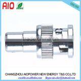 Straight Zinc Alloy With Nickel Plating Coaxial Adapter RCA Female to BNC Male RCA to BNC thumbnail-2