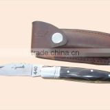 custom stainless steel lagouile with bottle opener knife A48