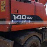 Original Korean Hyundai 140WV Wheel Excavator Sell in Shanghai Agent of Excavator thumbnail-2