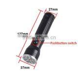 With White Light Aluminum Red Laser Torch Light thumbnail-4