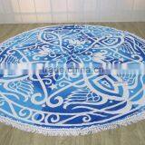 Round Beach Towels Mandala Circle Prints thumbnail-2
