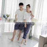 Noya Customized ZM 0300 Concise Couple Pajamas Set