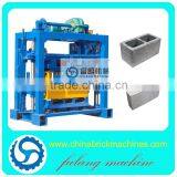 Concrete Block Making Machine With High Viberating Force/bricks Clay QT40-2