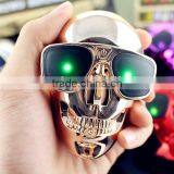 (2016 flashlight) cool fashion power bank cute cartoon power skull power charger for mobile