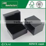 Glossy Black Piano Lacquer Wooden Watch Box