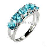 14K White Gold New Design Gold Finger Ring thumbnail-1