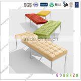 FT-004#3-seater Barber Shop Waiting Chairs for Public Open Area thumbnail-2