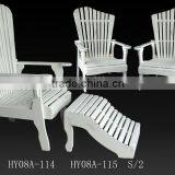 French Style Classic Foldable Wood Garden Chair