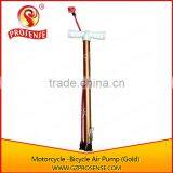 Motorcycle /Bicycle Air Pump (Gold)