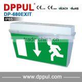 2016 Newest Rechargeable Emergency Exit sign LampDP680Exit