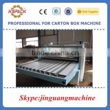 corrugated paperboard manual operation double side KDFM-720/900/1200 paper lamination machine