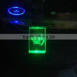 2G 4G 16G Promotional Gift Crystal Usb Flash Drive With Led Logo thumbnail-5