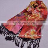 Purple Silk Scarf 2014 Latest Fashion High Quality Purple Silk Scarf
