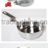 High Quality Stainless Steel Non-stick Frying Pan thumbnail-6